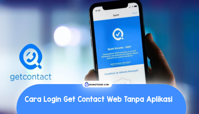 Cara Login Get Contact Web Tanpa Aplikasi