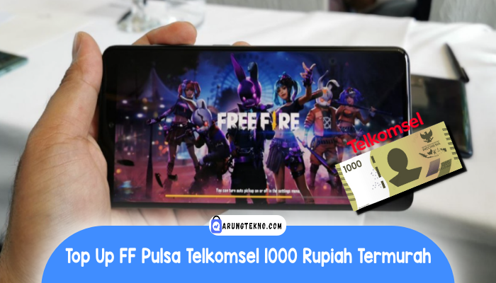 Top Up FF Pulsa Telkomsel 1000 Rupiah